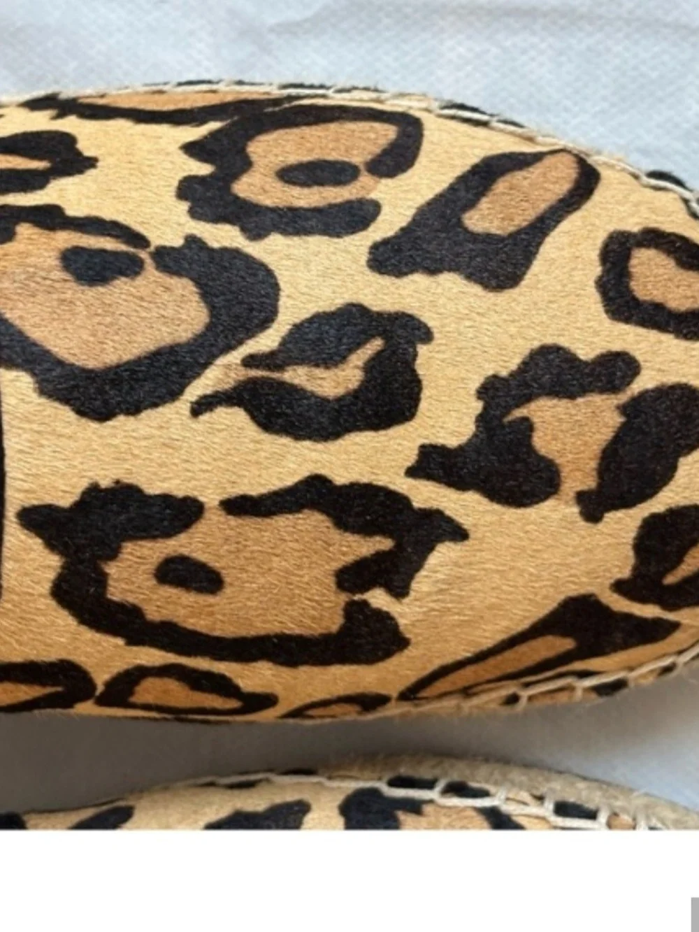 EUC Sam Edelman Leopard-Print Espadrilles